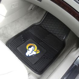 Los Angeles Rams 2pc Vinyl Car Floor Mats - 18 x 27