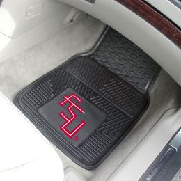 Florida State University Sports 2pc Heavy Duty Vinyl Car Mat Set