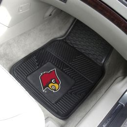 Louisville 2pc Vinyl Car Floor Mats - 18 x 27