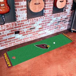 Arizona Cardinals Putting Green Mat â€“ 18 x 72