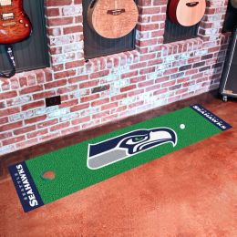 Seahawks Putting Green Mat â€“ 18 x 72