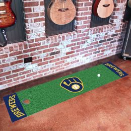 Milwaukee Brewers Putting Green Mat â€“ 18â€ x 72â€