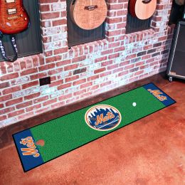 New York Mets Putting Green Mat â€“ 18 x 72