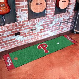 Philadelphia Phillies Putting Green Mat â€“ 18 x 72