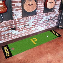 Pittsburgh Pirates Putting Green Mat â€“ 18 x 72