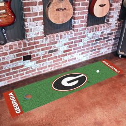 Georgia Bulldogs Putting Green Mat - 18" x 72"