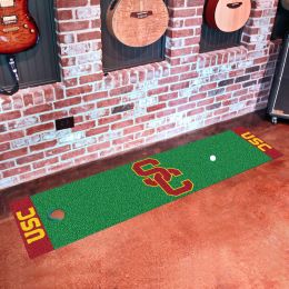 USC Trojans Putting Green Mat â€“ 18 x 72