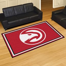 Atlanta Hawks Area Rug â€“ Nylon 5â€™ x 8â€™