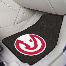 Atlanta Hawks 2pc Carpet Floor Mat Set - Logo