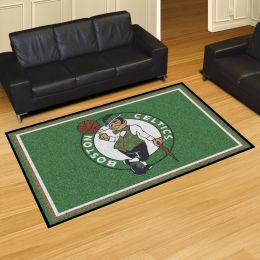 Boston Celtics Area Rug â€“ Nylon 5â€™ x 8â€™