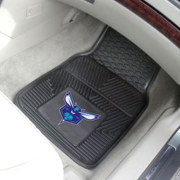 Charlotte Hornets 2pc Vinyl Car Floor Mats - 18 x 27