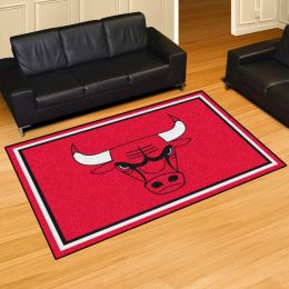 Chicago Bulls Area Rug â€“ Nylon 5â€™ x 8â€™