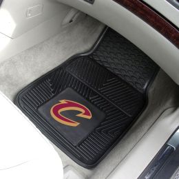 Cleveland Cavaliers 2-pc Vinyl Car Mat Set - 18 x 27