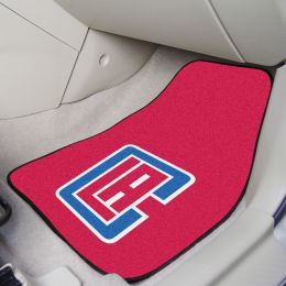 Los Angeles Clippers 2pc Carpet Floor Mat Set - Logo