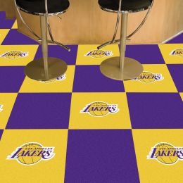 Lakers Team Carpet Tiles - 45 sq ft