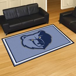 Memphis Grizzlies Area Rug â€“ Nylon 5â€™ x 8â€™