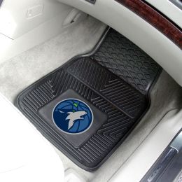 Minnesota Timberwolves 2pc Vinyl Car Floor Mats - 18 x 27