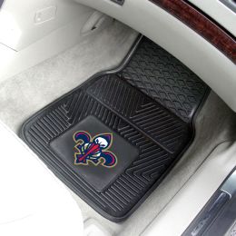 New Orleans Pelicans 2pc Vinyl Car Floor Mats - 18 x 27