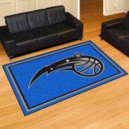 Orlando Magic Area Rug â€“ Nylon 5â€™ x 8â€™