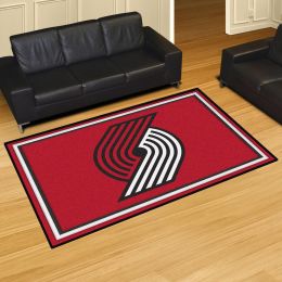 Portland Trail Blazers Area Rug â€“ Nylon 5â€™ x 8â€™