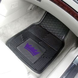 Sacramento Kings 2pc Vinyl Car Floor Mats - 18 x 27