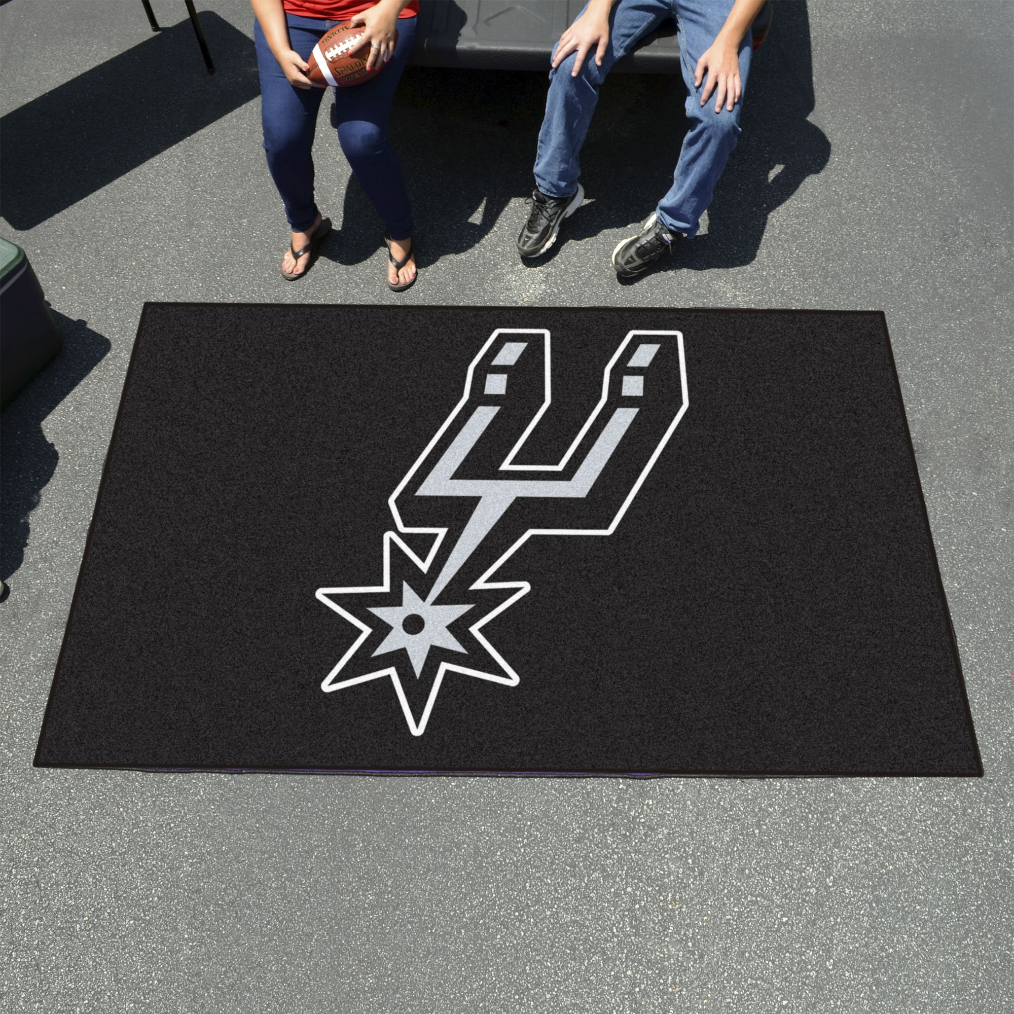 San Antonio Spurs Outdoor Ulti-Mat - Nylon 60 x 96