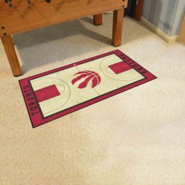 Toronto Raptors Basketball Large Court Runner Mat - 30 x 72