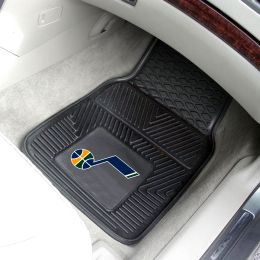 Utah Jazz 2pc Vinyl Car Floor Mats - 18 x 27