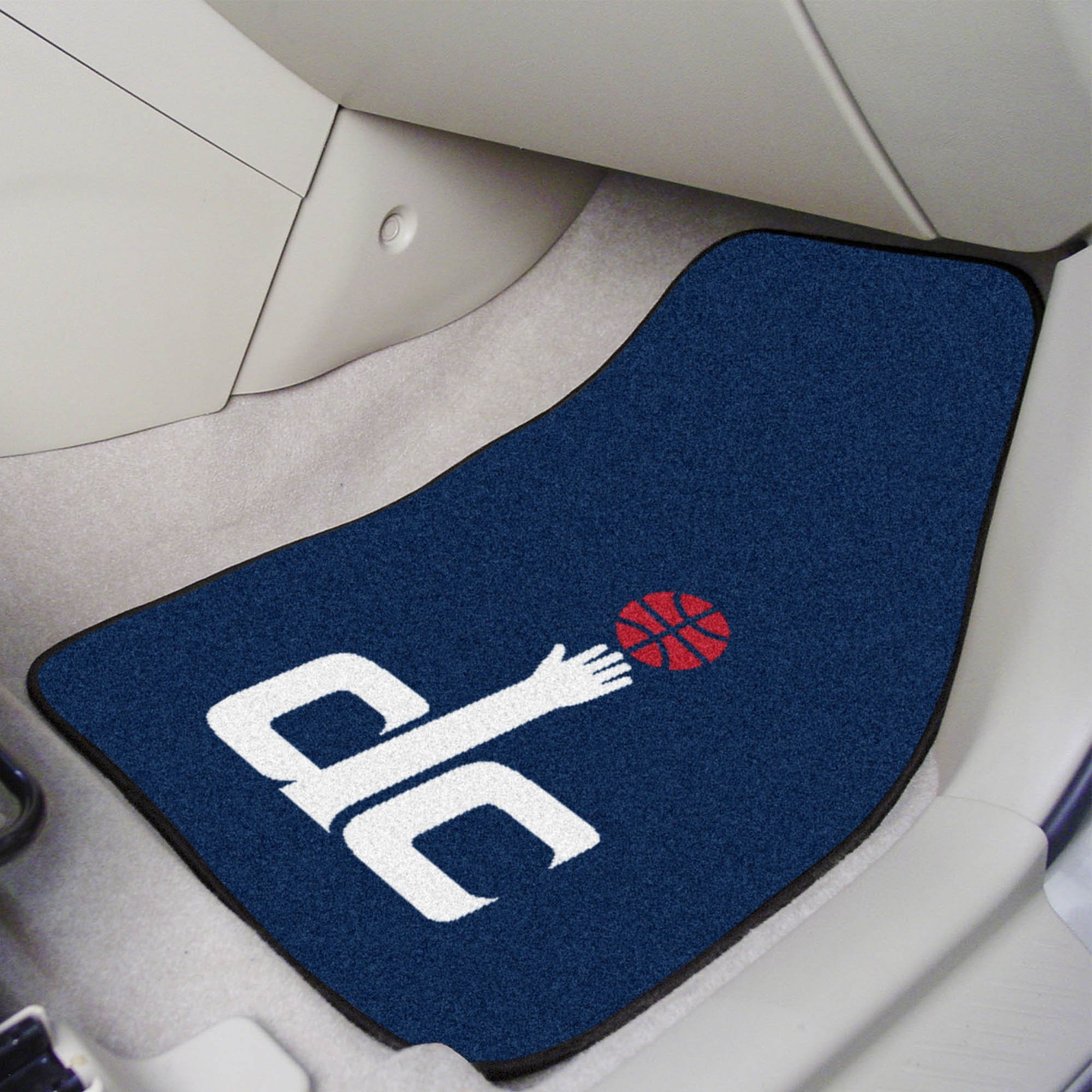 Washington Wizards 2pc Carpet Car Mat Set