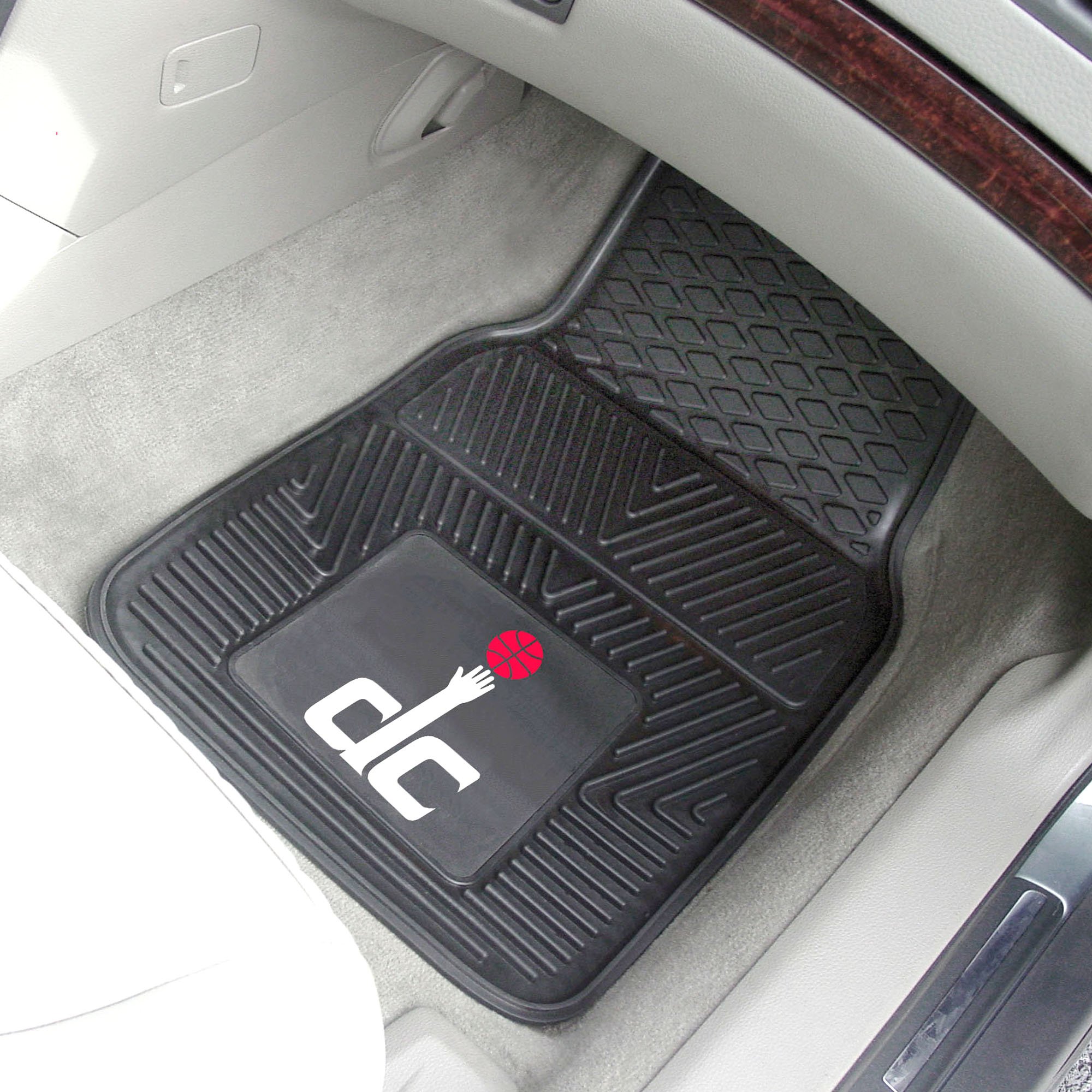 Washington Wizards 2pc Heavy Duty Vinyl Car Mat Set