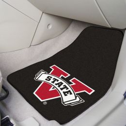 VSU Blazers 2pc Carpet Floor Mat Set - Nylon & Vinyl