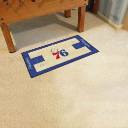 Philadelphia 76ers Basketball Court Runner Mat - 24 x 44