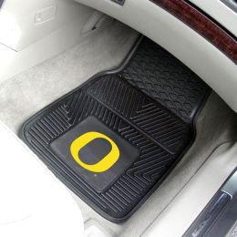 University of Oregon Licensed 2pc Heavy Duty Vinyl Car Mat Set