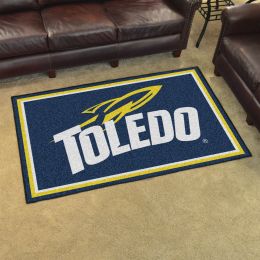 University of Toledo Area Rug - Nylon 4â€™ x 6â€™