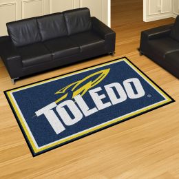 University of Toledo Area Rug â€“ Nylon 5â€™ x 8â€™