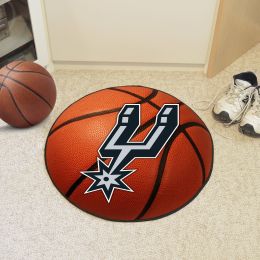 San Antonio Spurs Ball Shaped Area Rugs