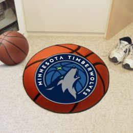 Minnesota Timberwolves Ball Shaped Area Rug