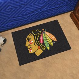 Chicago Blackhawks Starter Doormat - 19 x 30
