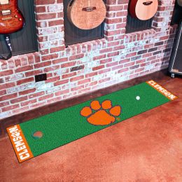 Clemson Tigers Putting Green Mat - 18" x 72"