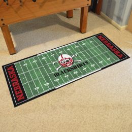 NU Blackshirts Blackshirts Field runner Mat - Nylon 30 x 72