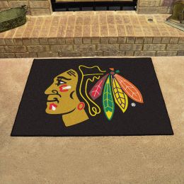 Chicago Blackhawks All Star Area Mat â€“ 34 x 44.5