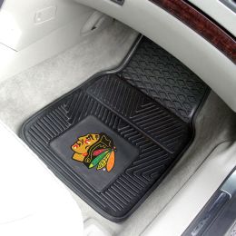 Chicago Blackhawks 2pc Vinyl Car Floor Mats - 18 x 27