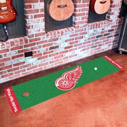 Detroit Red Wings Putting Green Mat â€“ 18 x 72