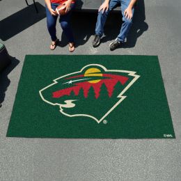 Minnesota Wild Outdoor Ulti-Mat - Nylon 60 x 96