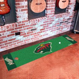 Minnesota Wild Putting Green Mat â€“ 18 x 72