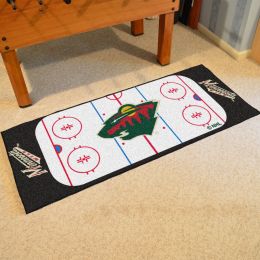 Minnesota Wild Rink Runner Mat - Nylon 30 x 72