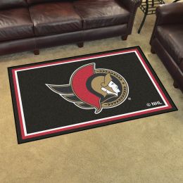 Ottawa Senators Area Rug - 4â€™ x 6â€™ Nylon