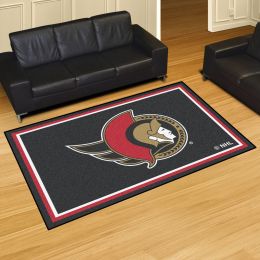 Ottawa Senators Area Rug â€“ Nylon 5â€™ x 8â€™