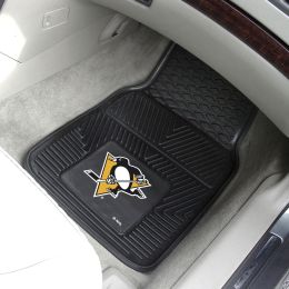 Pittsburgh Penguins 2pc Vinyl Car Floor Mats - 18 x 27