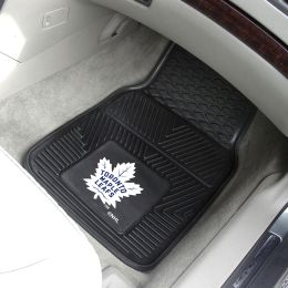 Toronto Maple Leafs 2pc Vinyl Car Floor Mats - 18 x 27